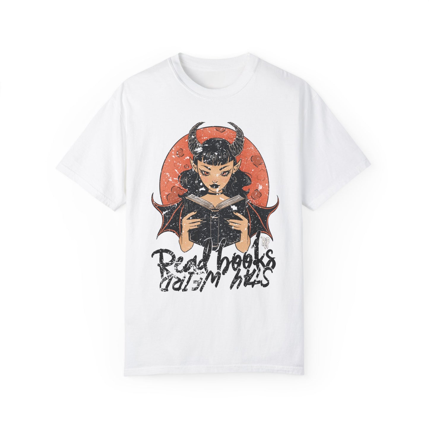 Stay Weird Read Books Vintage Tee