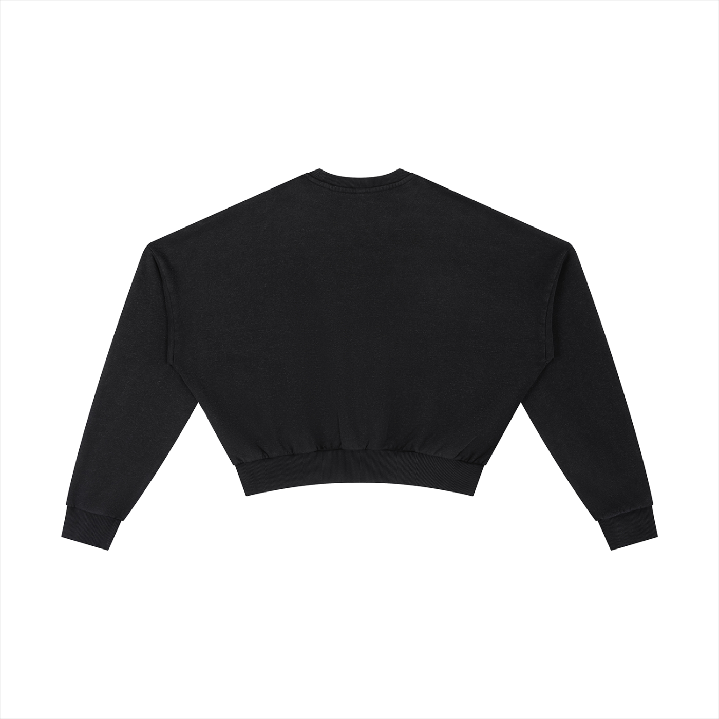 R&R Vintage Washed Cropped Sweatshirt