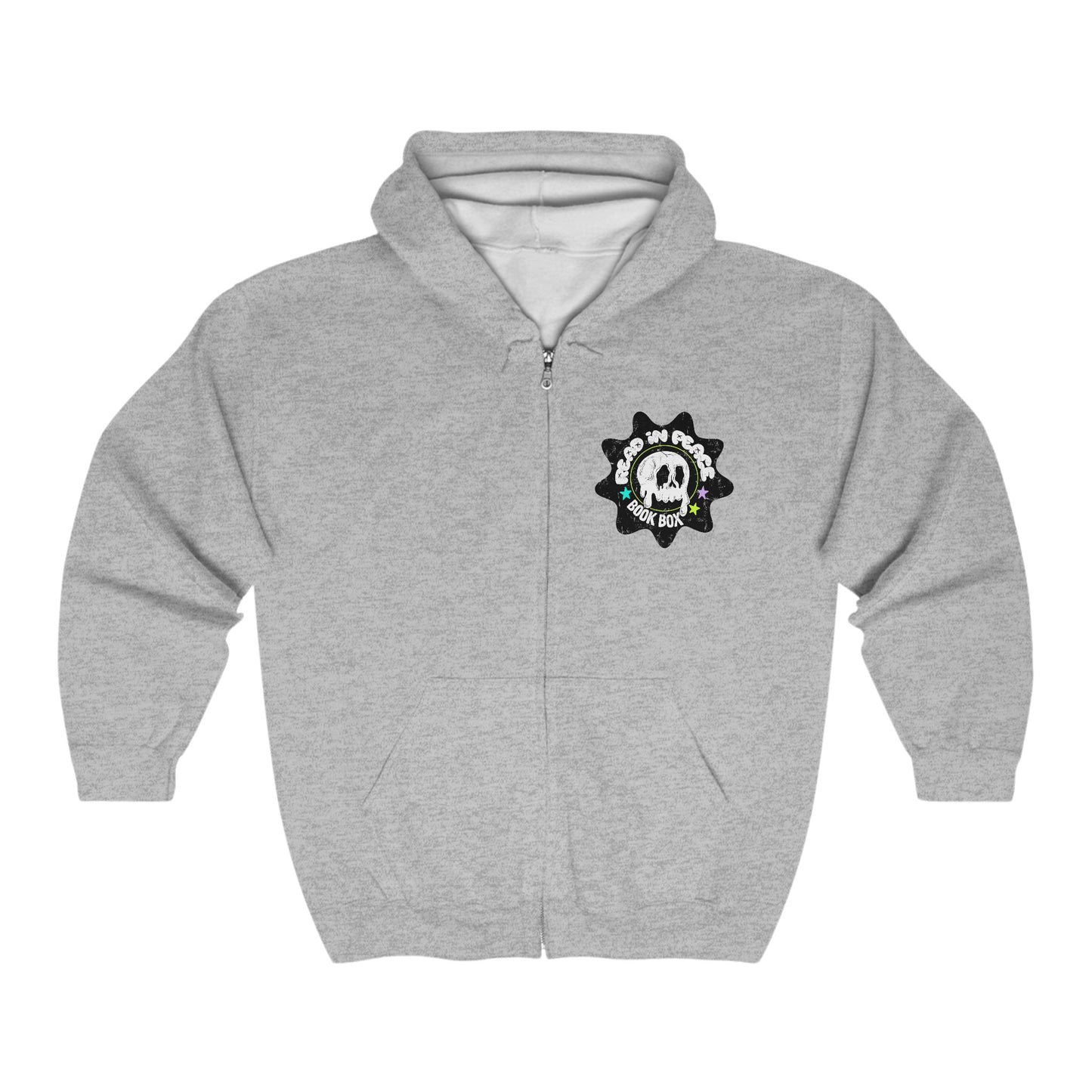 RIP Logo Full Zip Hooded Sweatshirt