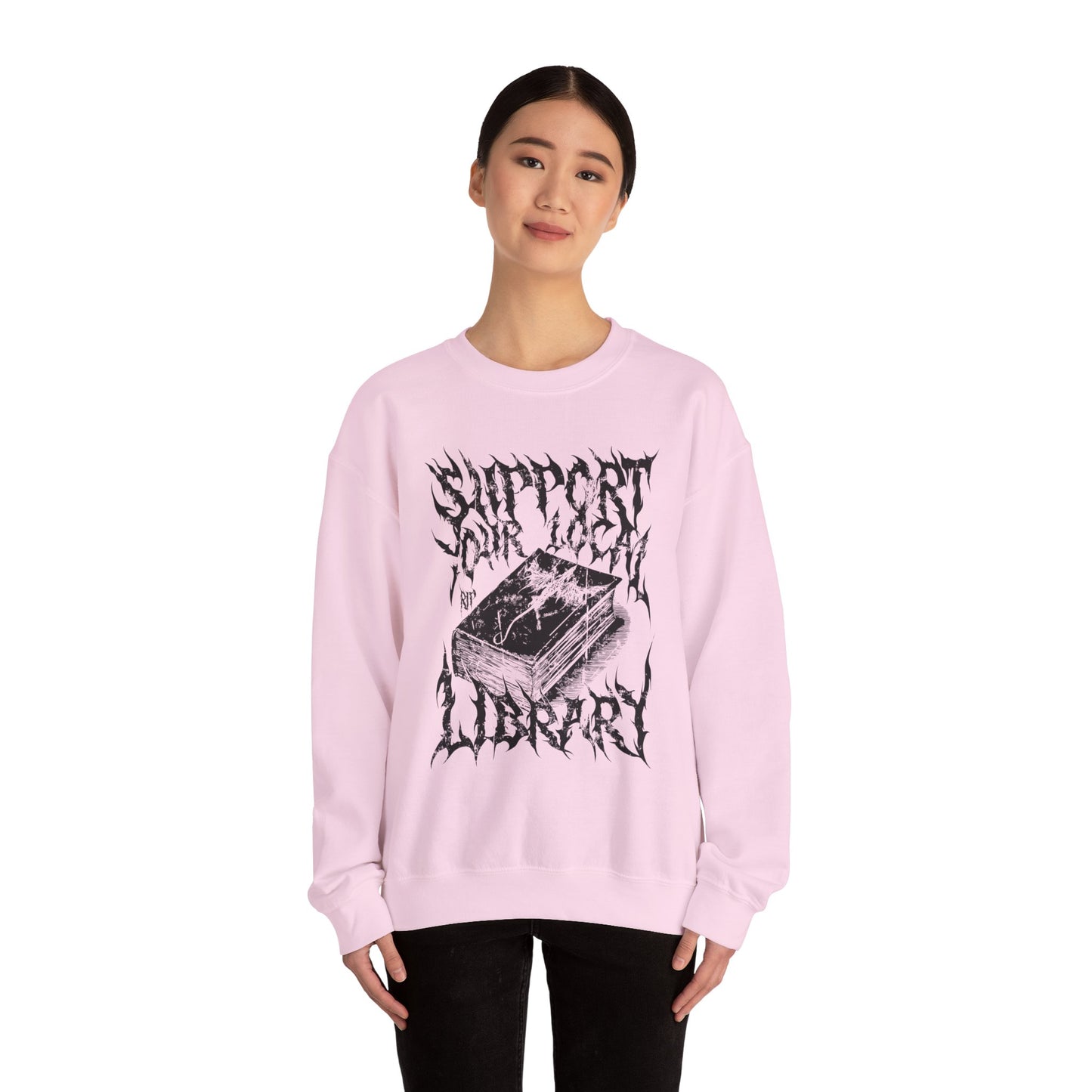 Support Your Local Library Sweater