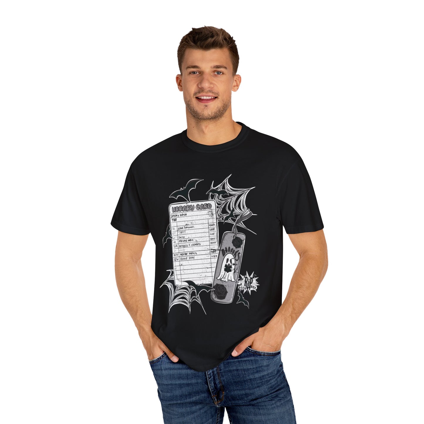Library Card Vintage Tee