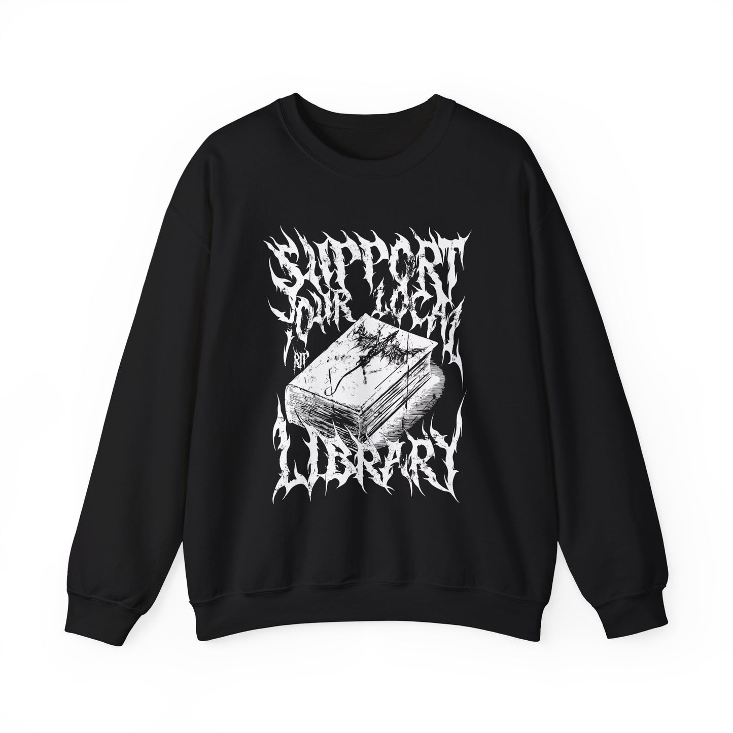 Support Your Local Library Sweater