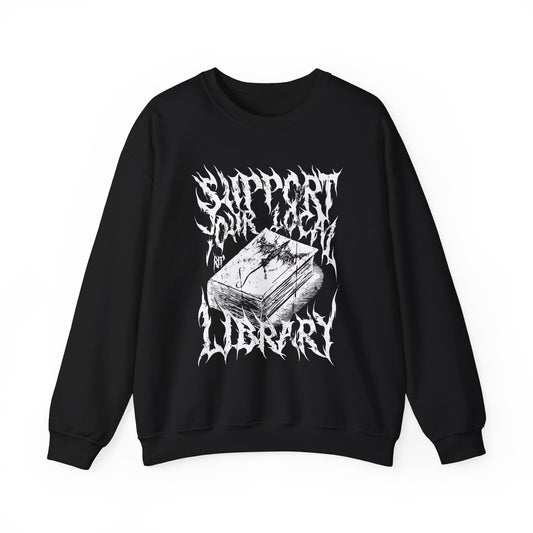 Support Your Local Library Sweater