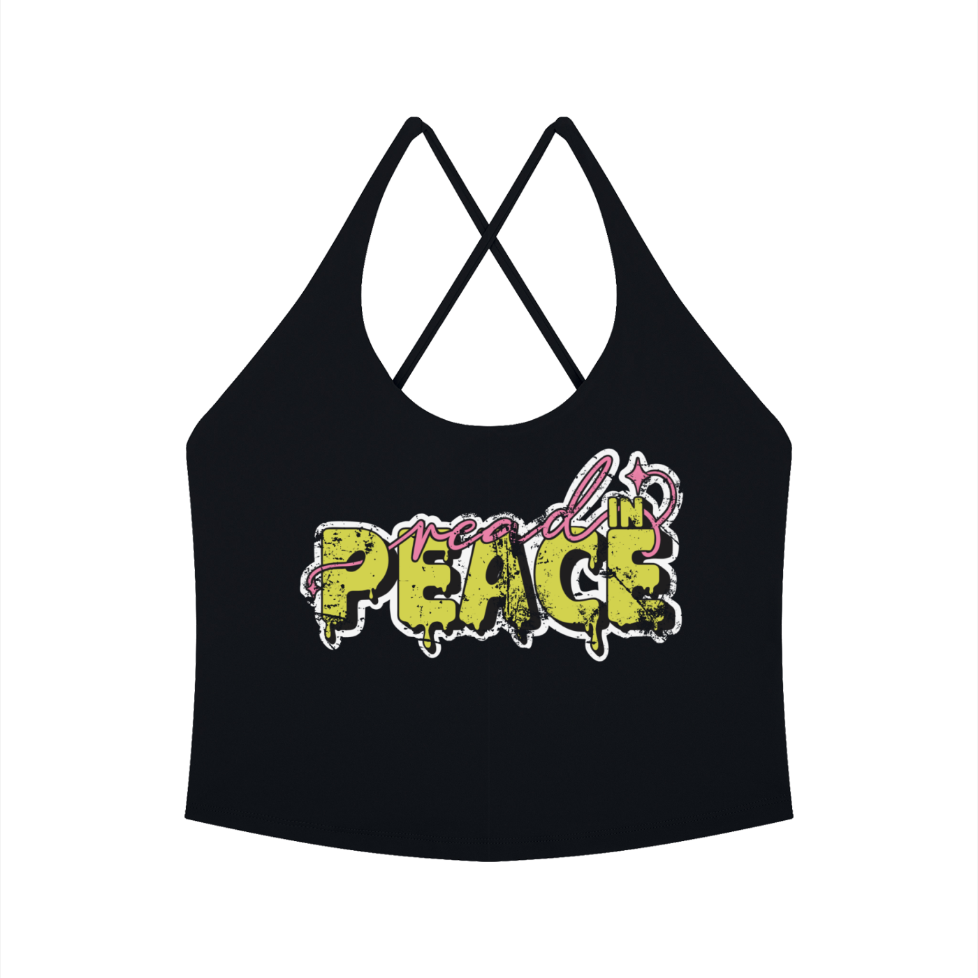 RIP Logo  Halter Yoga Tank Top