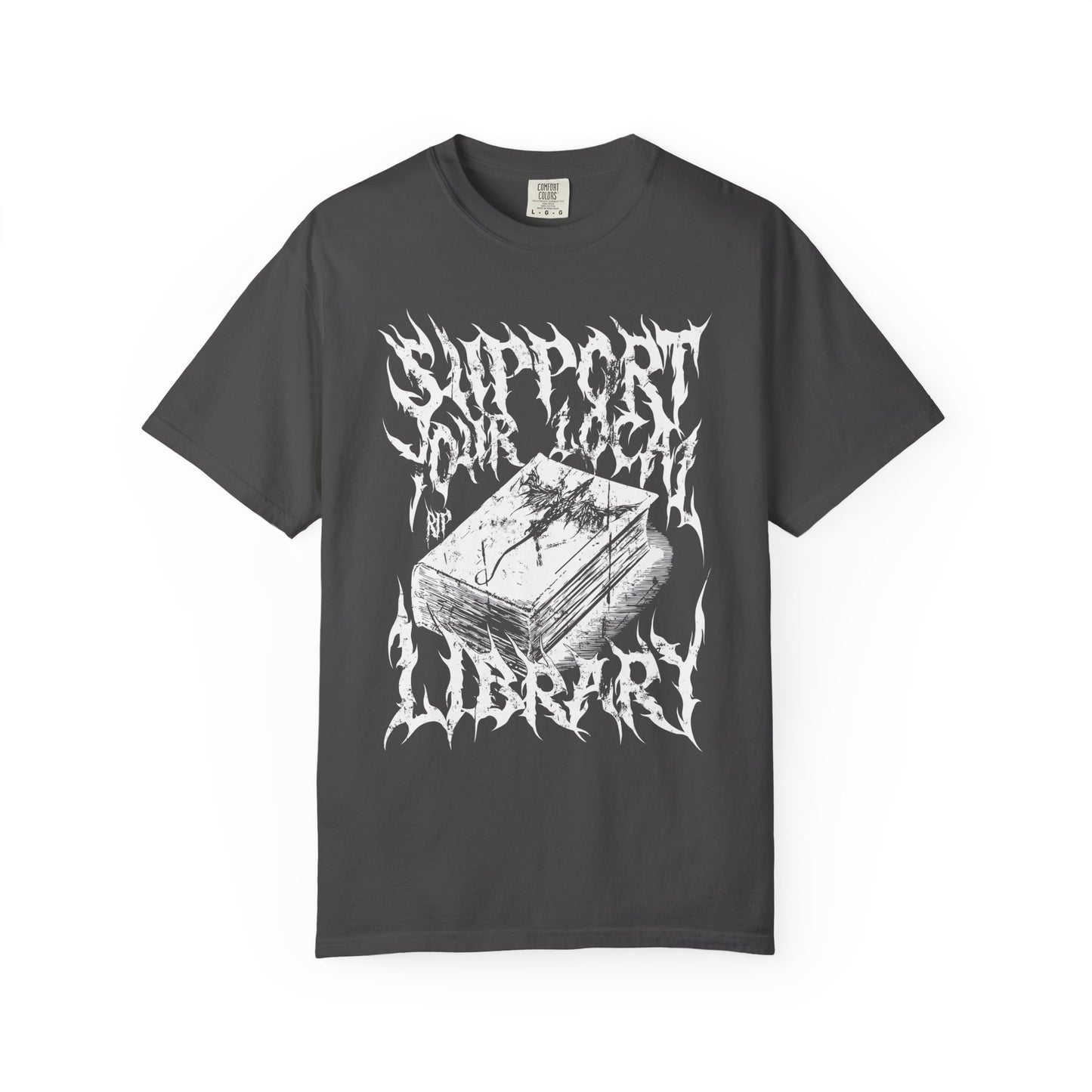 Support Your Local Library Vintage Tee
