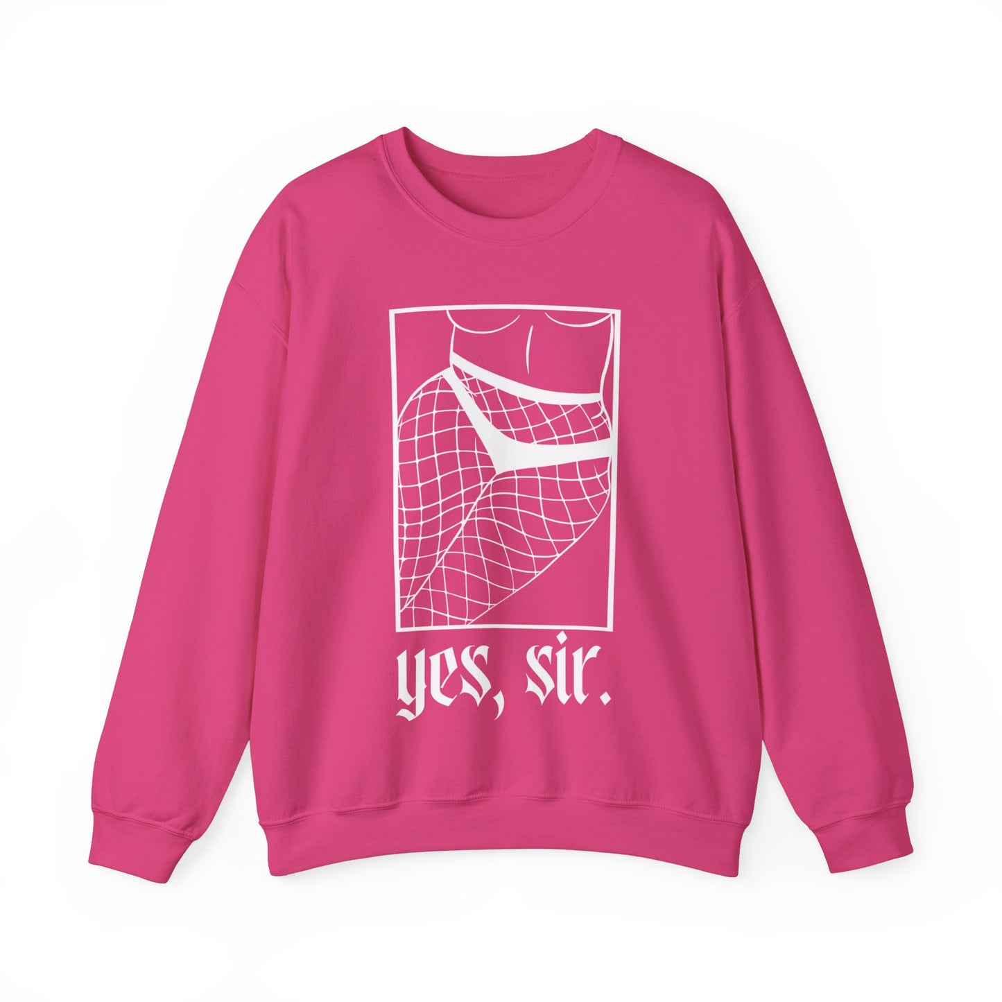 Yes, sir Crew Sweatshirt