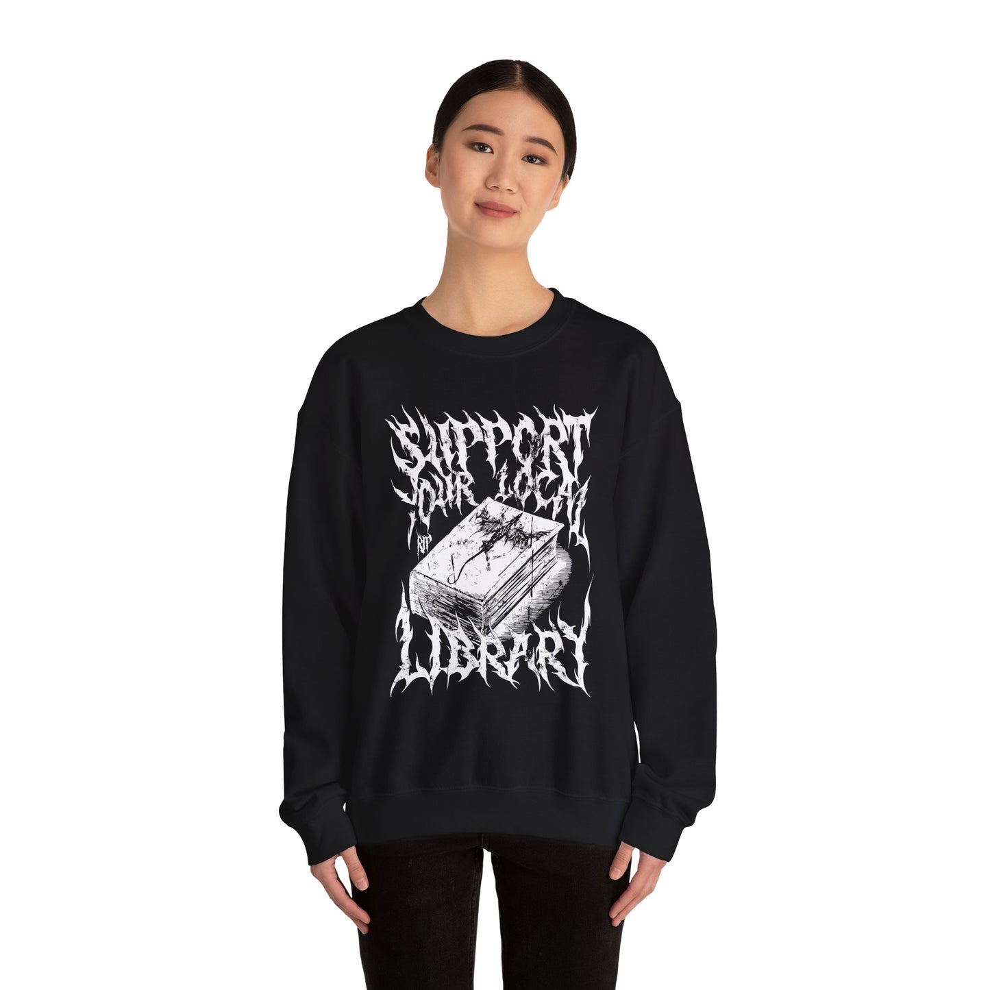 Support Your Local Library Sweater