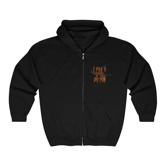 Put a Spell On You Full Zip Hooded Sweatshirt