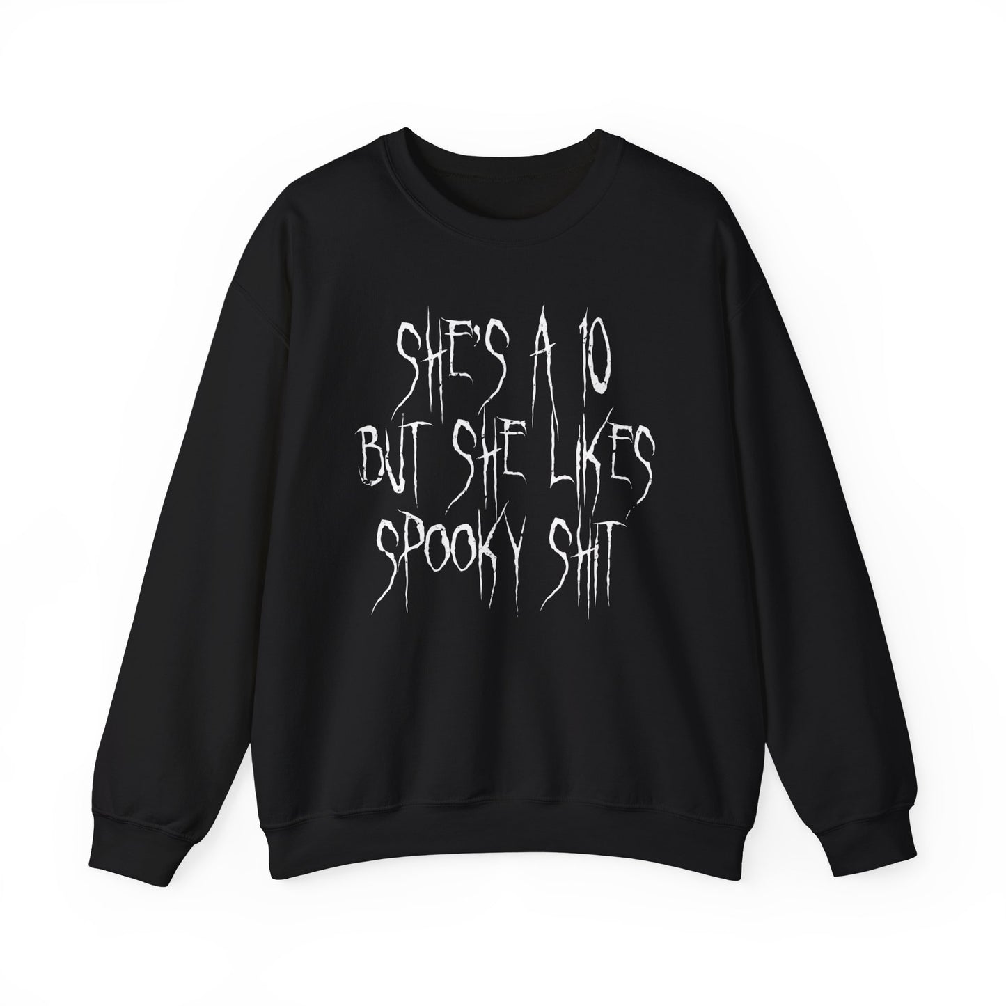 She’s a 10 but she likes spooky Crew