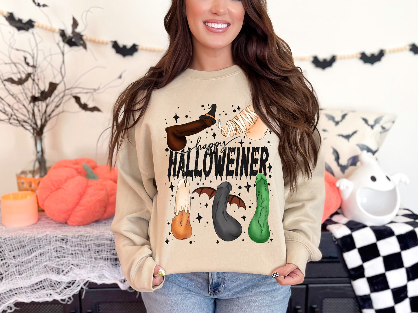Happy Halloweiner Sweater