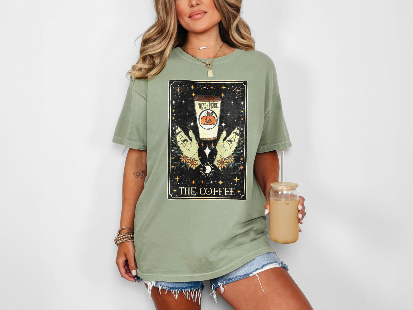 Pumpkin Coffee Vintage Tee