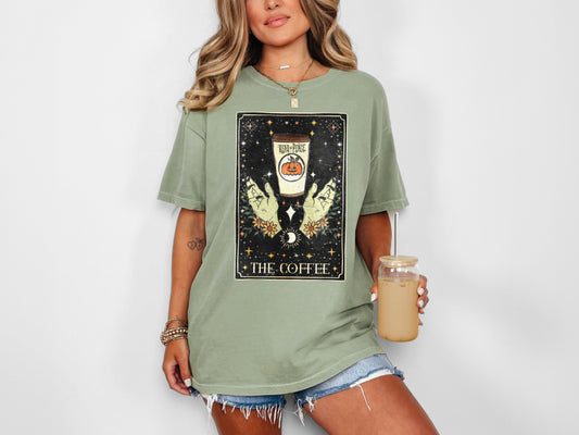 Pumpkin Coffee Vintage Tee